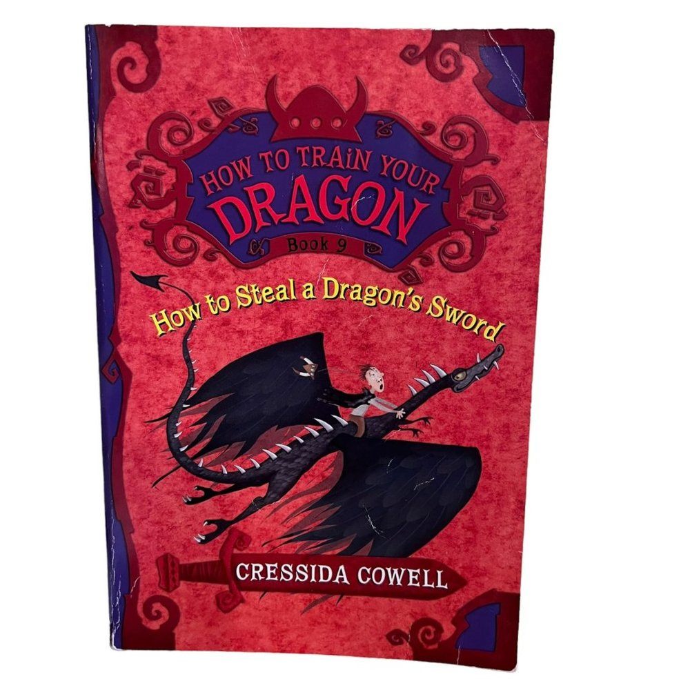 How to Train Your Dragon Book 9 Steal Sword Paperback 9780316205702 GOOD